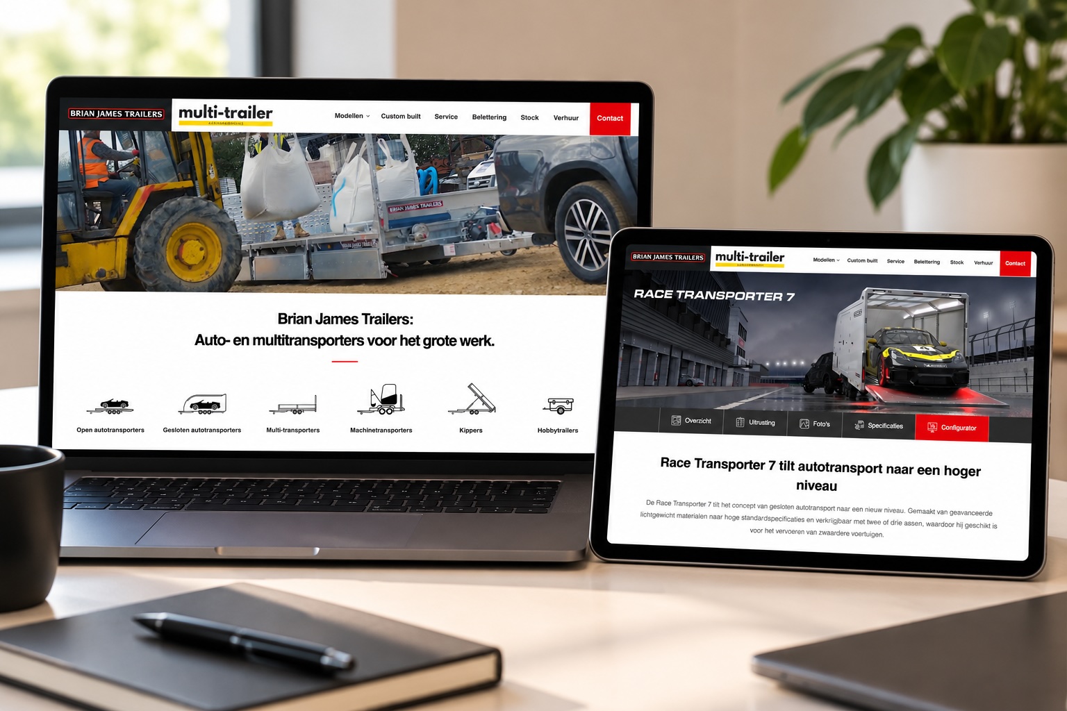 Projectbeeld van Multi-Trailer