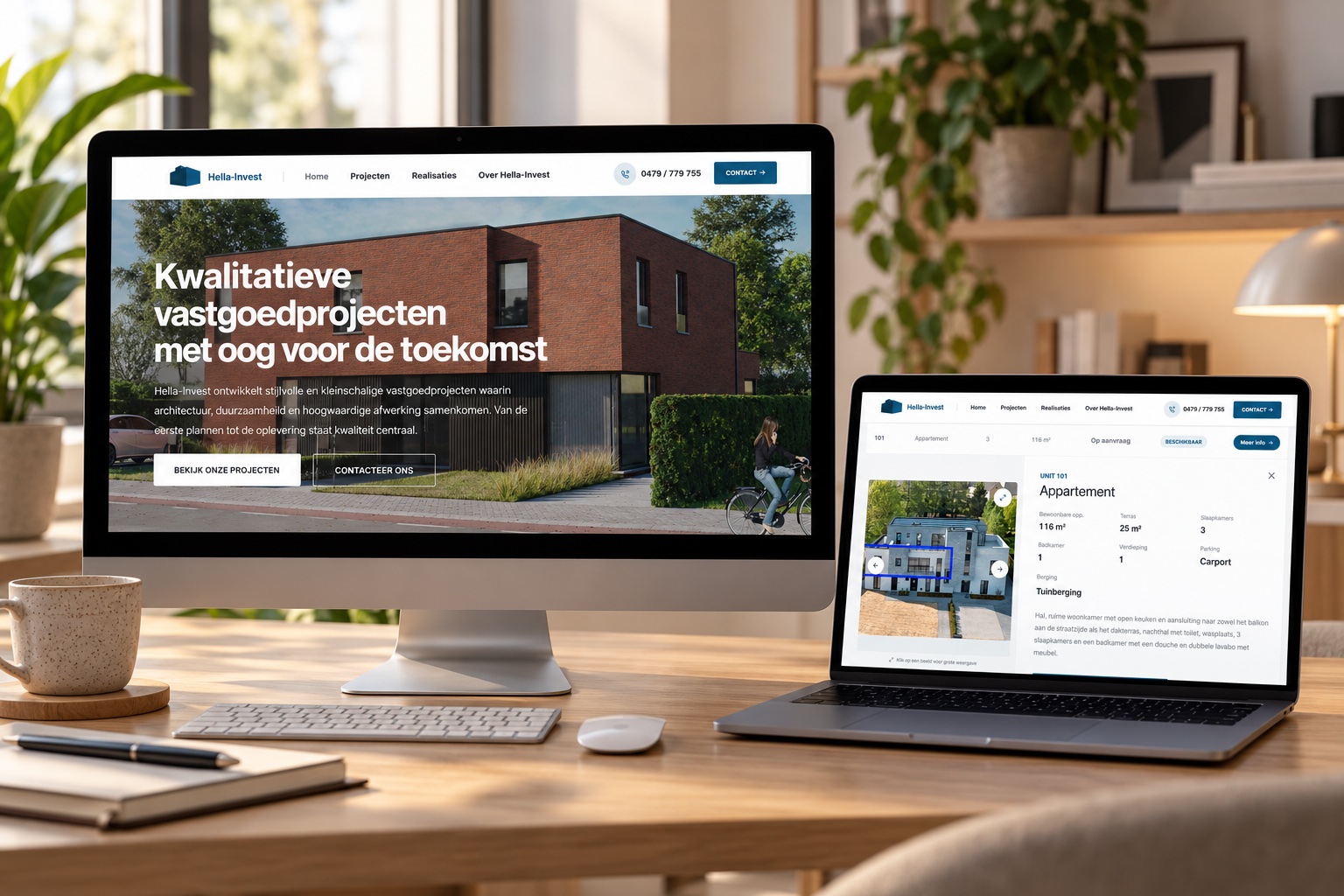 Projectbeeld van Hella Invest